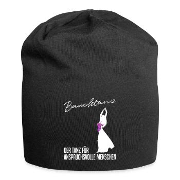 Sinnliche Bewegung - Der anspruchsvolle Bauchtanz - Jersey-Beanie - Schwarz - Vorne