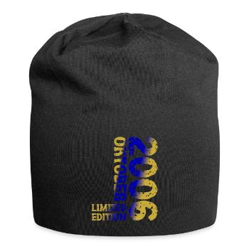 2006 October Limited Edition 17th Birthday Decoration - Jersey Beanie - black - Front