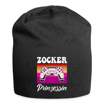 Gamer Princess Joueur vidéo Jeux vidéo - Bonnet en jersey - noir - Devant