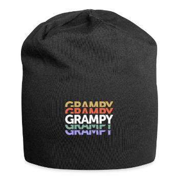 Grampy Legendary Love Grandpa Father's Day - Jersey Beanie - black - Front