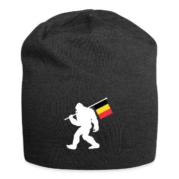 Belgique - Bonnet en jersey - charbon - Devant