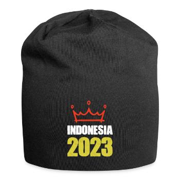 Indonesia 2023 - Jersey-Beanie - Schwarz - Vorne