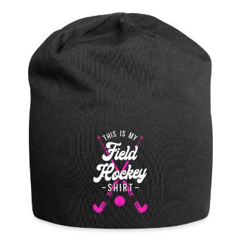 Field Hockey This Is My Field - Jersey Beanie - black - Front