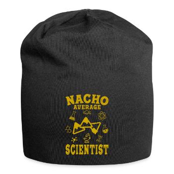 Wissenschaftler lustig Wissenschaft Wissenschaft Nacho Durchschnitt - Jersey-Beanie - Schwarz - Vorne