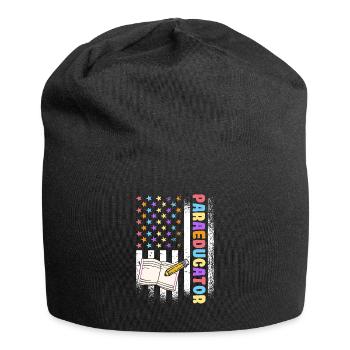 Classroom Assistant Paraprofessional US - Jersey Beanie - black - Front