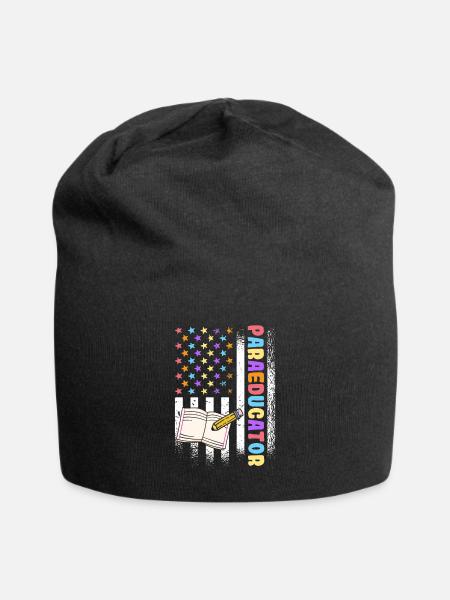 Klassenzimmer Assistent Paraprofessional US - Jersey-Beanie - Schwarz