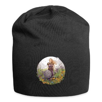 Beauty of Freya Das für Anhängerinnen Freya - Jersey-Beanie - Schwarz - Vorne