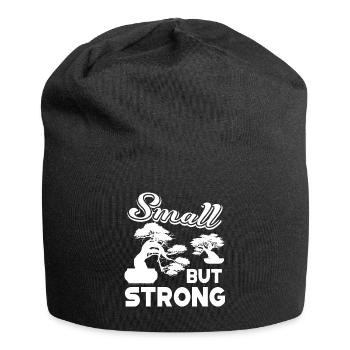 Bonsai Bonsai Small But Strong - Jersey Beanie - black - Front