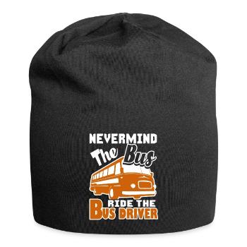 Bus Driver Nevermind The Bus Ride The Bus Driver - Jersey Beanie - black - Front