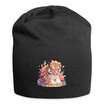 Tiger Baby Tiger Tiger Baby - Jersey-Beanie - Schwarz - Vorne