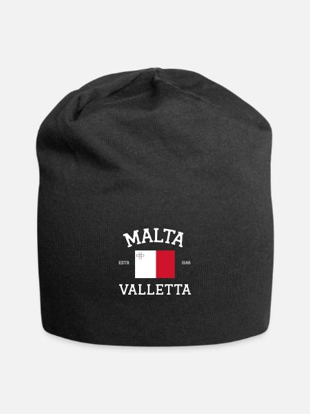 Malta - Jersey Beanie - black