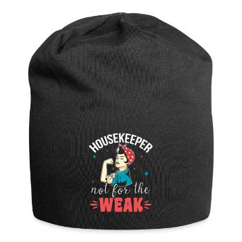 Housekeeper Not For The Weak - Jersey Beanie - black - Front