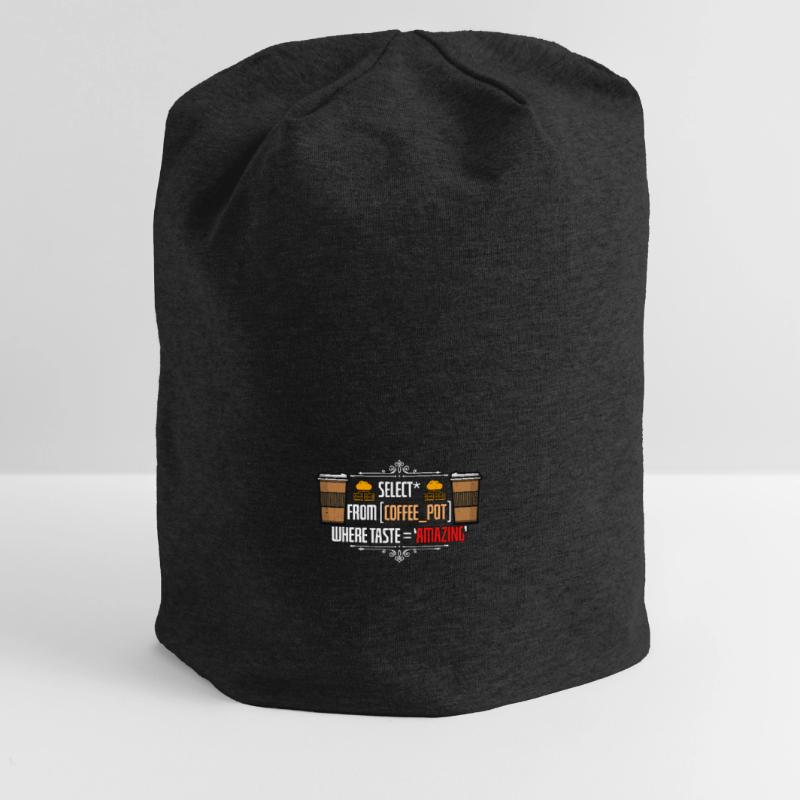 Data Analyst Select From Coffee Pot Programming Jersey-Beanie