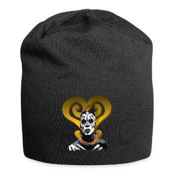Sankofa Symbol Adinkra Ghana Black History - Jersey Beanie - black - Front