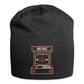 Arcade Machine Retro - Jersey Beanie - black - Front