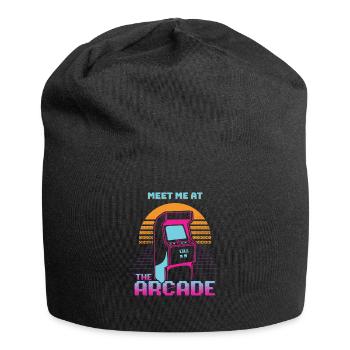 The Arcade Meet Me At Automat Retro - Jersey-Beanie - Schwarz - Vorne