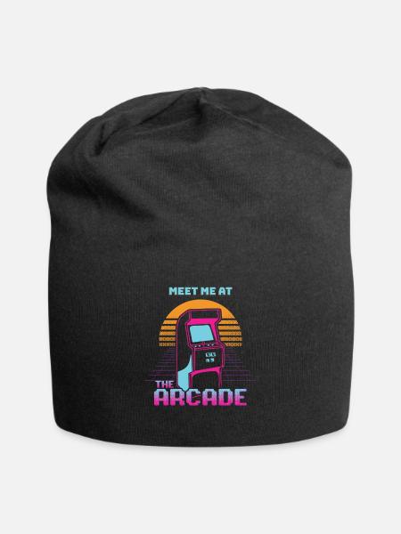 The Arcade Meet Me At Automat Retro - Jersey-Beanie - Schwarz