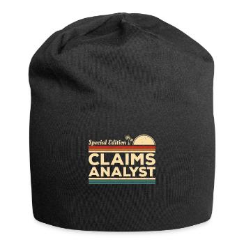 Vintage Claims Analyst - Jersey Beanie - black - Front