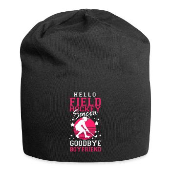 Hockey sur gazon Bonjour le hockey sur gazon - Bonnet en jersey - noir - Devant