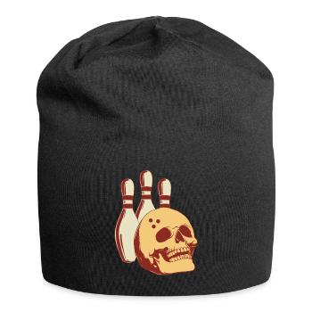 Bowling Skeleton Bowling Skittles - Jersey Beanie - black - Front