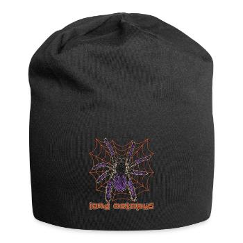 Tarantulas Land Octopus Tarantula Owner Arachnid - Jersey-Beanie - Schwarz - Vorne