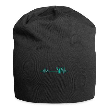 Heartbeat Line Aérobic Aquatique Sport - Bonnet en jersey - noir - Devant