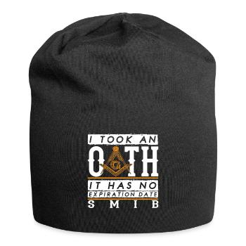 Masonic Gift I Masonic Freemasonry - Jersey Beanie - black - Front