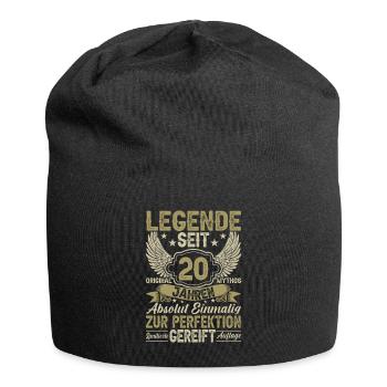 20 Jahre Vintage Legende - Jersey-Beanie - Schwarz - Vorne