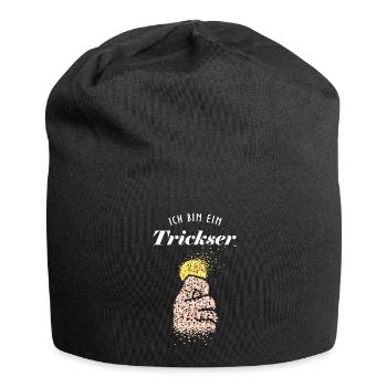 Illusionist Magier Zaubertrick Zauberkünstler - Jersey-Beanie - Schwarz - Vorne