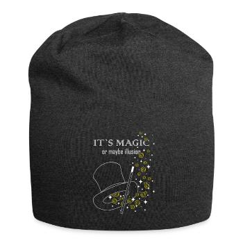 Illusionist Magic Trick Sorcerer's Hat Magician - Jersey Beanie - charcoal grey - Front