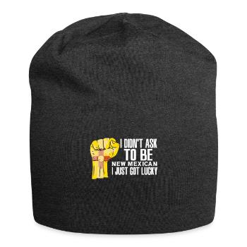 New Mexican American US Patriot USA Grown New - Jersey-Beanie - Anthrazit - Vorne