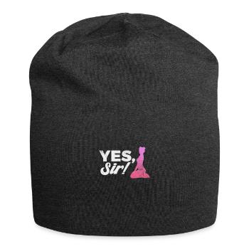 Sadomaso - Jersey-Beanie - Anthrazit - Vorne