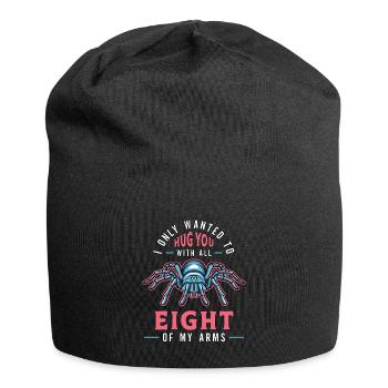 Tarantulas I Only Wanted To Hug You With Arachnid - Jersey-Beanie - Schwarz - Vorne