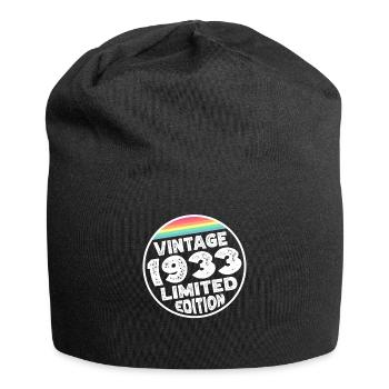 Limited Edition since 1933 Birthday Gift - Jersey Beanie - black - Front