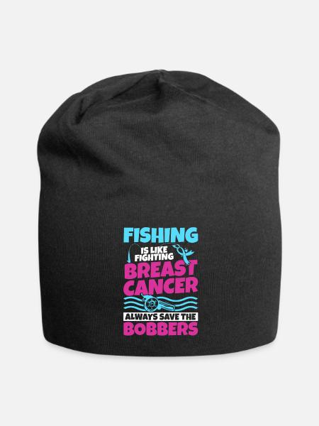 Breast Cancer Awareness Items Breast Cancer Free - Jersey Beanie - black