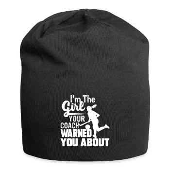 Field Hockey Field Hockey Girl - Jersey Beanie - black - Front