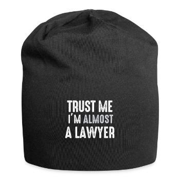 The Bar Exam Passed Funny New Lawyer Attorney - Jersey Beanie - black - Front