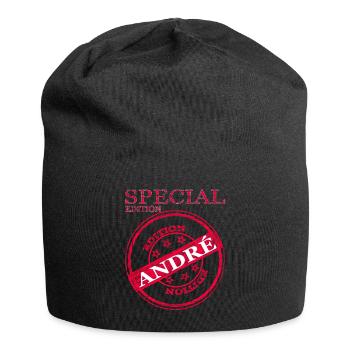 My name is André I am André King André Gift - Jersey Beanie - black - Front