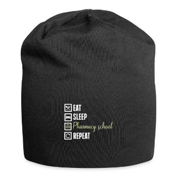 Apotheker Geschenk Apotheke - Jersey-Beanie - Schwarz - Vorne