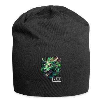 Dragon Kali Linux vert moderne pour les hackers - Bonnet en jersey - noir - Devant