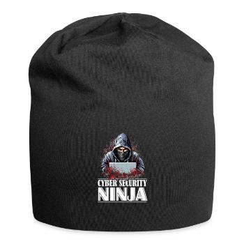 Ethical Hacker Pride: Cyber Security Ninja - Jersey Beanie - black - Front