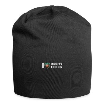 Embrace the Unknown: A Love for Unforeseen Errors - Jersey Beanie - black - Front