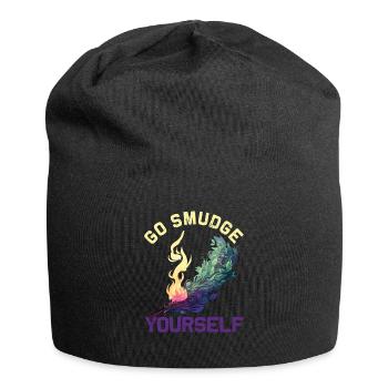 Smudge Sage plume sorcellerie spirituelle - Bonnet en jersey - noir - Devant
