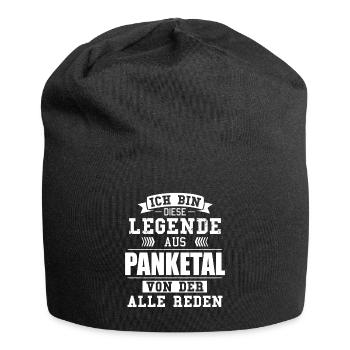 Stadt Panketal Deutschland Legende Spruch - Jersey-Beanie - Schwarz - Vorne