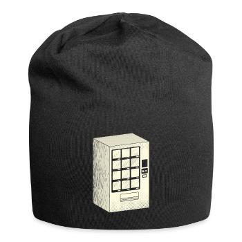 Distributeur automatique Japon Retro Anime - Bonnet en jersey - noir - Devant
