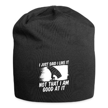 Wingsurfing Foil Wing Wing Boarding Wing Foiling - Jersey Beanie - black - Front