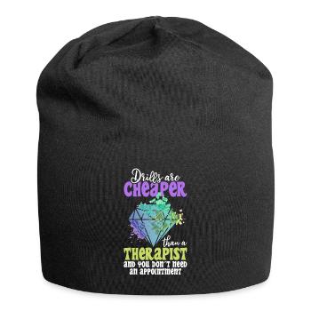 Embroidery Craft Hobby Diamond Painter Diamond - Jersey Beanie - black - Front