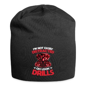 Embroidery Craft Hobby Diamond Painter Diamond - Jersey Beanie - black - Front