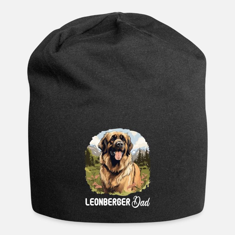 Leonberg - Bonnet en jersey - noir