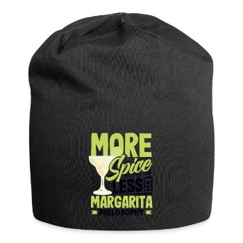 Attenzione Margarita épicée Cocktail Lover’s - Bonnet en jersey - noir - Devant